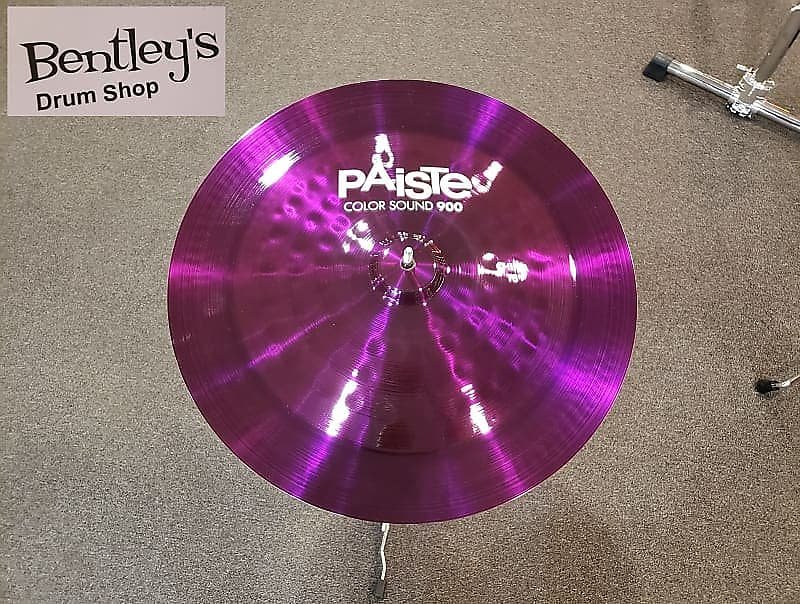 Cymbale Paiste Color Sound 900 Series 18" en porcelaine violette